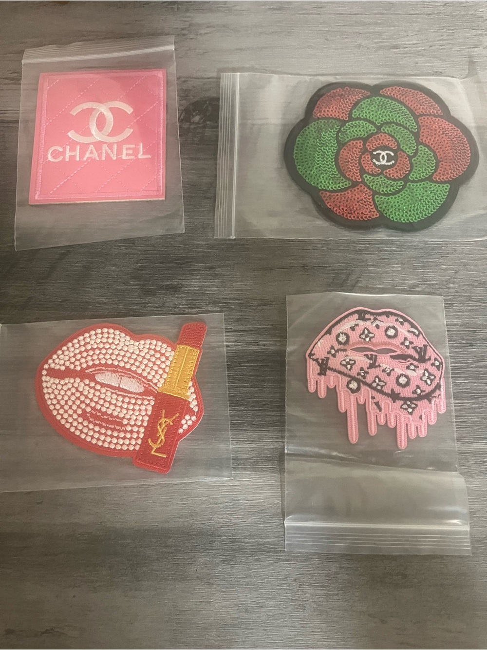 Pink and Colorful Patch Set - Picture 2 of 3